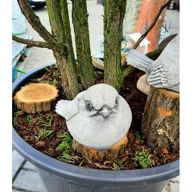 Figura betonowa Gruby Ptak